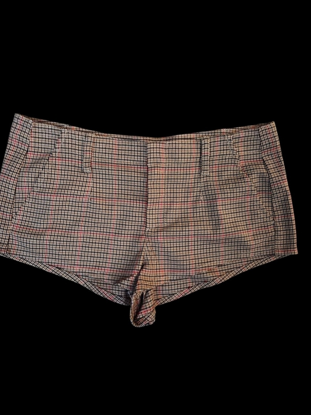 We The Free Plaid Shorts with Pink Accent - Picture 2 of 3